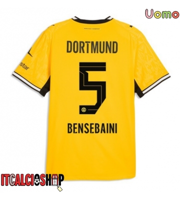 Borussia Dortmund Ramy Bensebaini #5 Prima Maglia 2026-27 Manica Corta